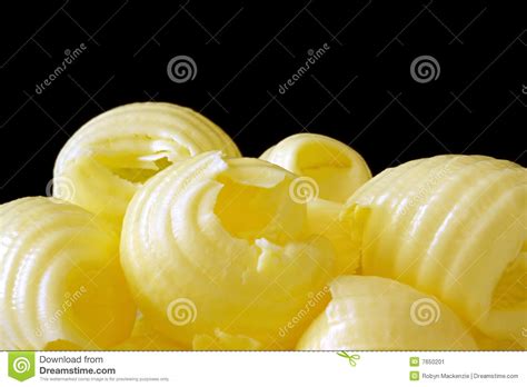 Butter Curls Stock Image Image Of Curled Yellow Macro 7650201