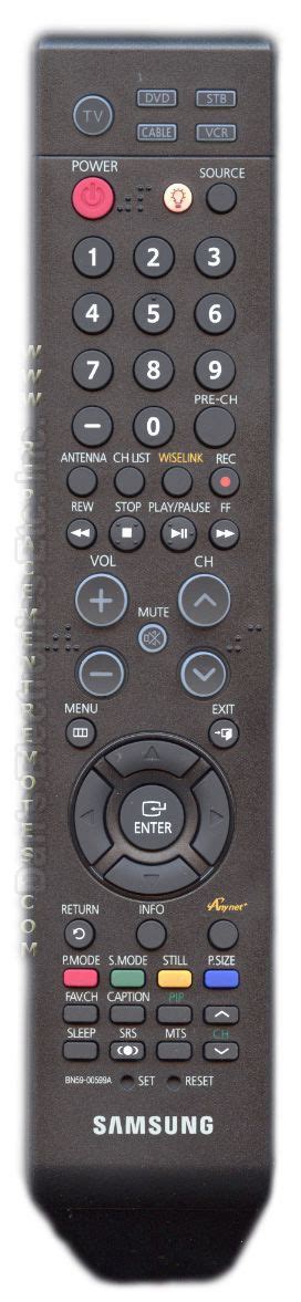 Buy Samsung Bn59 00599a Bn5900599a Tv Remote Control