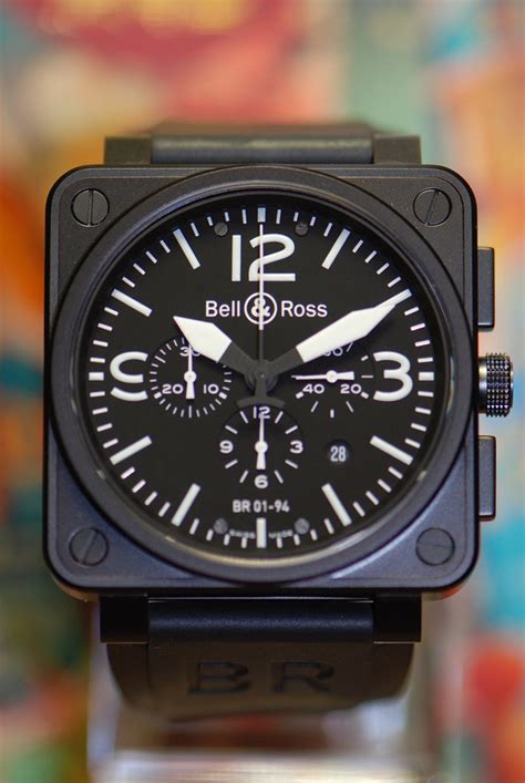 Sold Bell And Ross Aviation Br01 94 Chronograph New Unworn Goldman