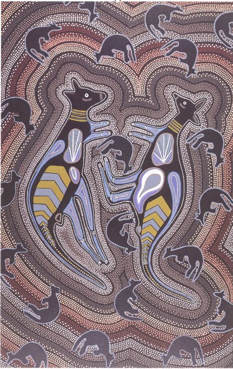 Aborigines Art Kunst Der Aborigines Ethnische Kunst Australische Kunst