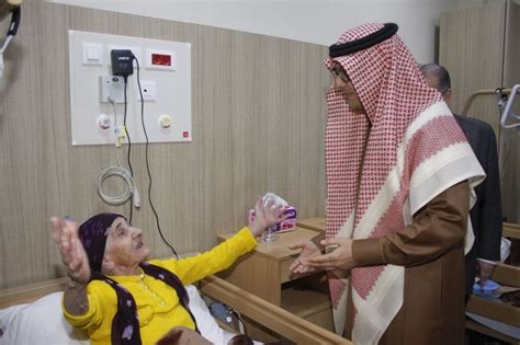 بخاري افتتح جناح الدرعية في دار العجزة السعودية تواصل مبادراتها