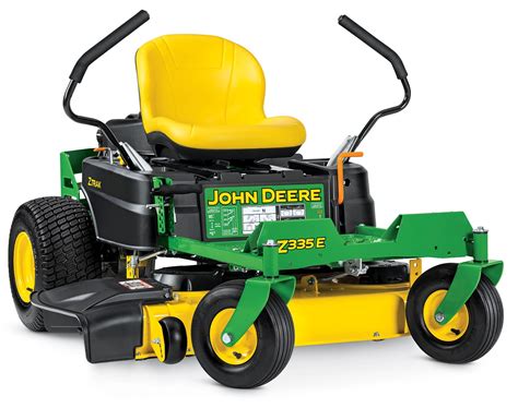 John Deere Z335e Ztrak 42 In 20 Hp V Twin Zero Turn Lawn Mower In The