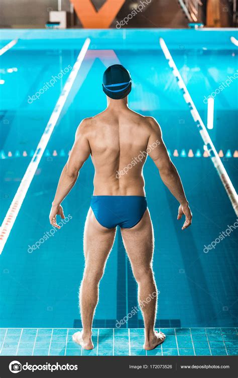 Muscular Swimmer At Pool Stock Photo ArturVerkhovetskiy 172073526