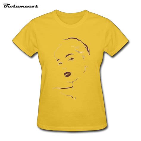 1158 Summer Women Short Sleeve O Neck T Shirt Sexy Goddess Printed