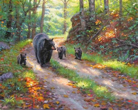 Blog Easel Bear Paintings Bear Art Wildlife Art