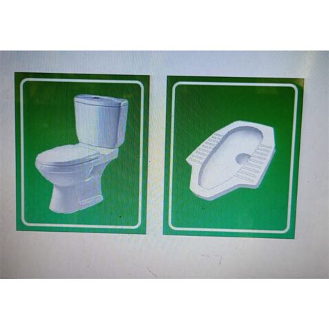 Jual Sticker Sign Toilet Logo Toilet Jongkok Toilet Duduk Uk 10x10