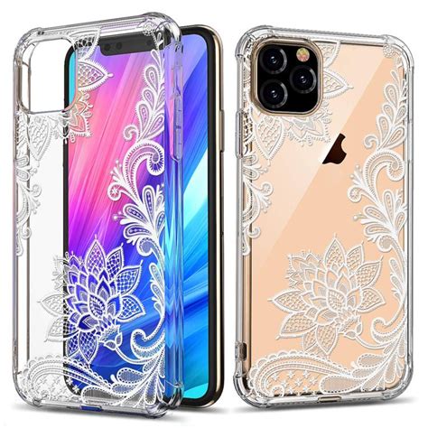 Floral Clear Iphone 11 Pro Case For Women Girlsgreatruly