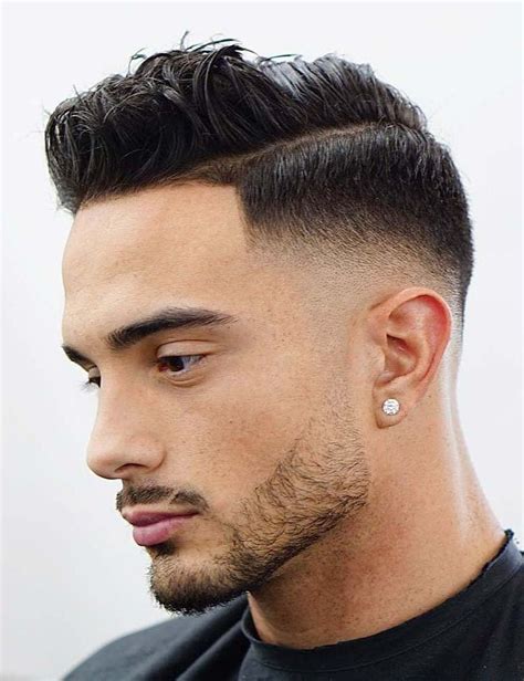 Comb Over Side Part With Drop Fade This Fresh Style Features A