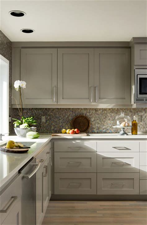 The color on the … The Psychology of Why Gray Kitchen Cabinets Are So Popular ...