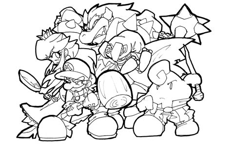 More video games coloring pages. Best Super Mario Coloring Pages Collection | Super Mario ...