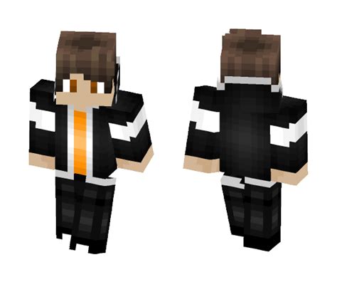 Download A Guy In A Black Hoodie Minecraft Skin For Free