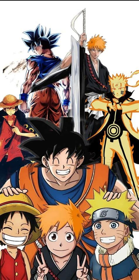 Aggregate More Than 74 Goku Naruto Luffy Ichigo Wallpaper Super Hot