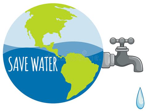 All png & cliparts images on nicepng are best quality. Save Water Sign With Tap Water Stock Vector - Illustration ...