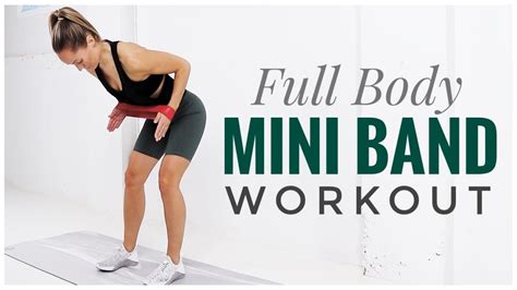 Full Body Mini Resistance Band Workout Youtube