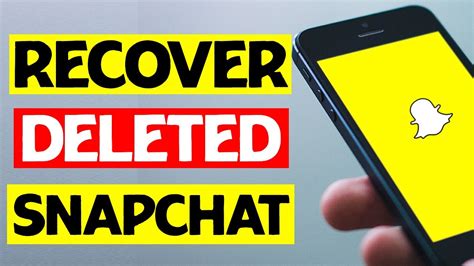 How To Recover A Permanently Deleted Snapchat Account Get Back Your