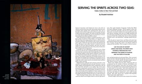 Serving The Spirits Across Two Seas Vodou Culture In New York And