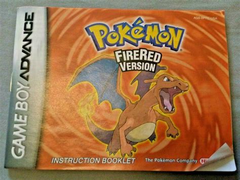 Mavin Pokemon Fire Red Firered Nintendo Gameboy Advance Gba Game