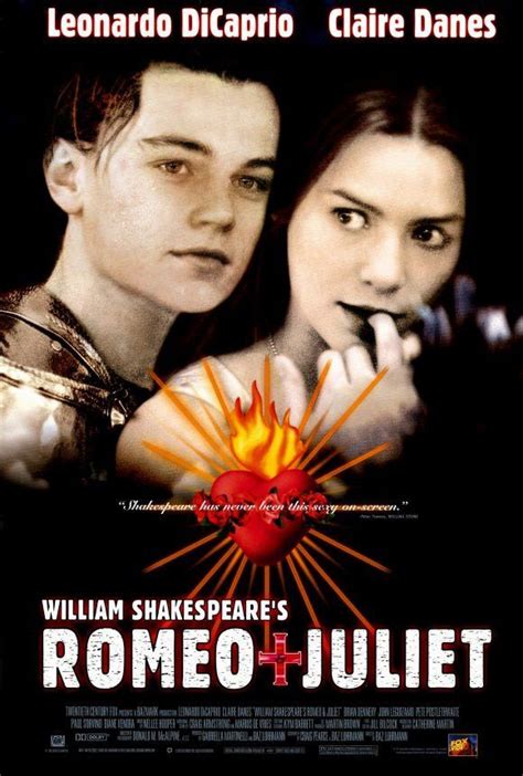 William Shakespeares Romeo And Juliet 27x40 Movie Poster 1996 Romeo