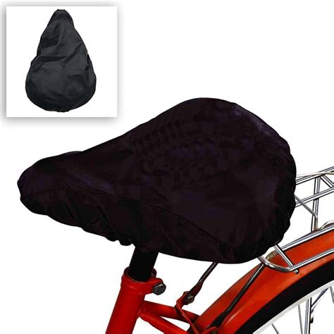 1 Pcs Waterproof Bike Bicycle Seat Rain Cover Elastic Rain And Dust