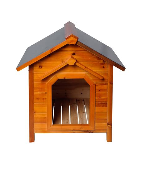Wood Dog House Outdoor Wooden Pet Shelter Bed Large W Porch