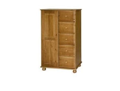 We'll help you find the product you have in mind. Core Dovedale Pine 1 Door 5 Drawer Tallboy Wardrobe by Core Products