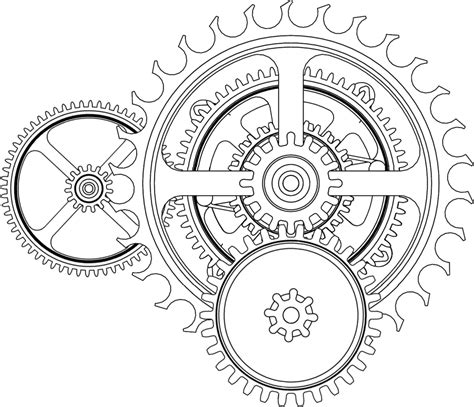 Steampunk Gears And Cogs Drawing At Explore