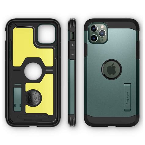 Spigen® Tough Armor™ Xp Acs00420 Iphone 11 Pro Case Midnight Green