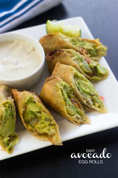 There are 1060 calories in avocado egg rolls from bj's. Easy Avocado Egg Rolls (Plus $50 GiftCard Giveaway ...