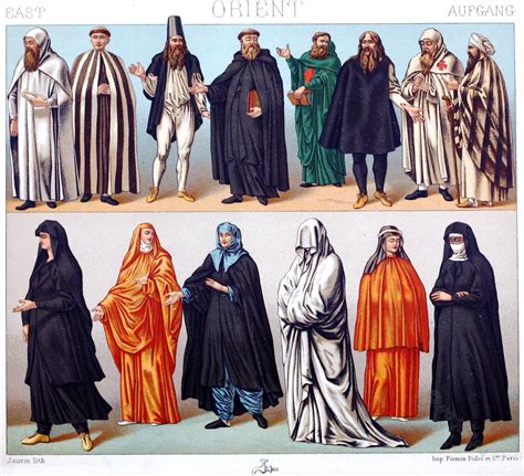 Orders Of Monks And Nuns Historical Religious Habit Of The Orient