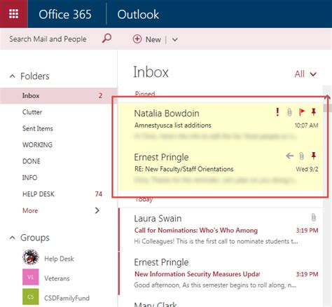 How To Pin Emails In Outlook Peacepola