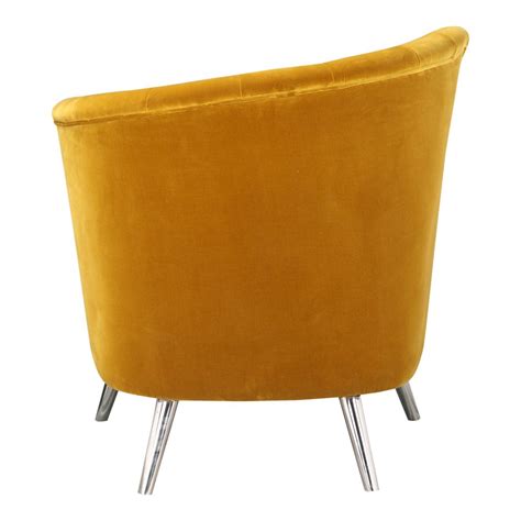 Layan Accent Chair Right Yellow Domicile Furniture