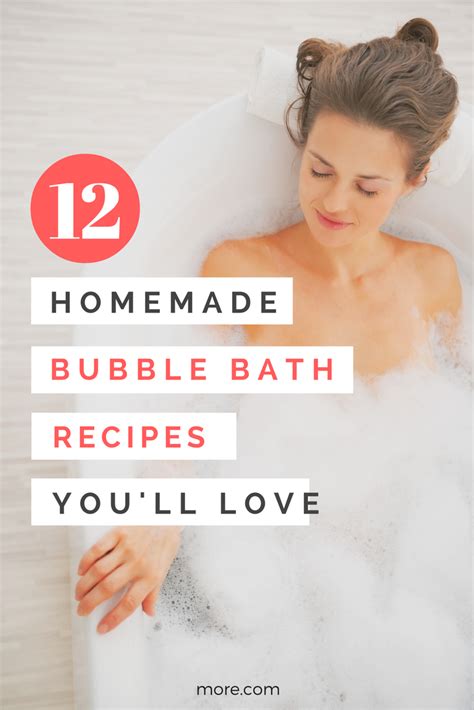 12 Homemade Bubble Bath Recipes You Need To Try Bubble Bath Homemade Bath Recipes Beauty Hacks