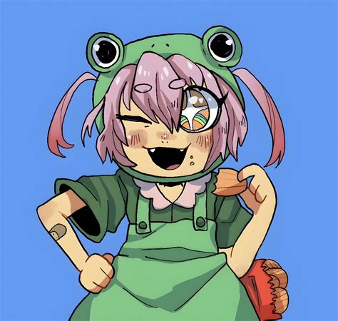 Young Frog Girl By Lavendertowne Rfrog