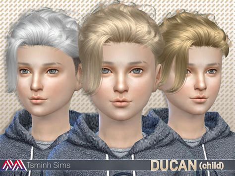 Tsminhsims Ducan Hair 15 Child