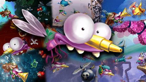 Rayman Legends Switch All Mosquito Level Speedruns No Teensies