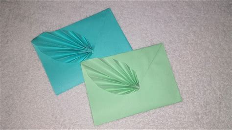 Super Easy Origami Leaf Envelope Diy Paper Craft Idea Step By Step