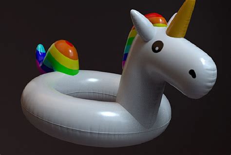 Inflatable Unicorn On Unicorn Inflatable Props