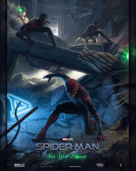 Cast Spider Man No Way Home Poster Official