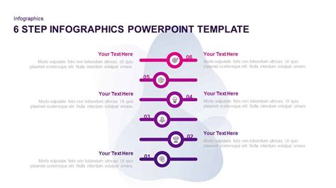 6 Step Infographic Template For Powerpoint And Keynote Slidebazaar
