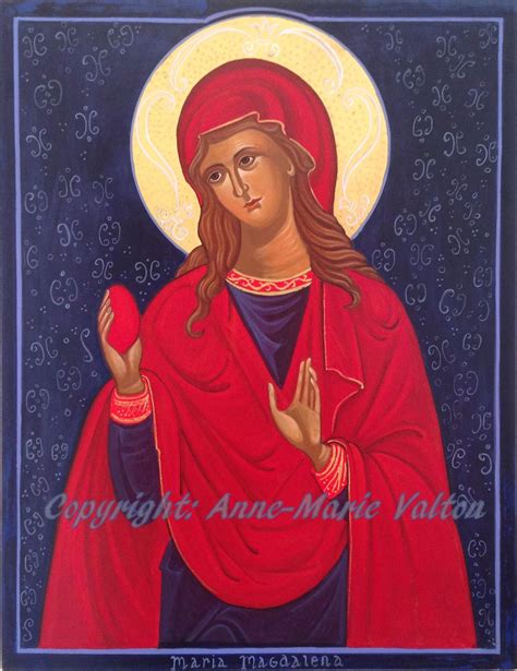 Icon Of Mary Magdalene