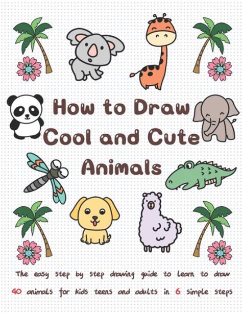 Cute Animals To Draw Step By Step