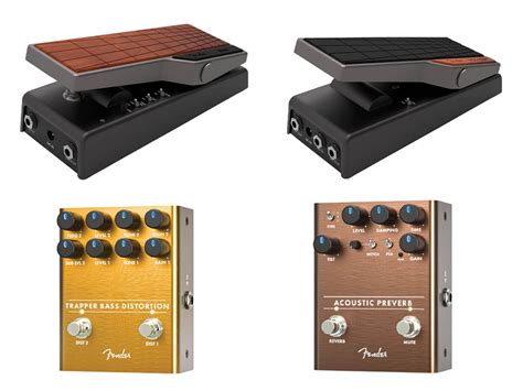 Fender Announces Four New Effects Pedals