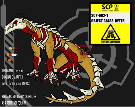 Scp 682 1 [2016] By Ry0asuka On Deviantart