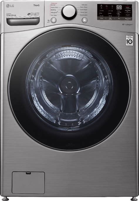 Customer Reviews Lg 4 5 Cu Ft High Efficiency Stackable Smart Front Load Washer With Steam
