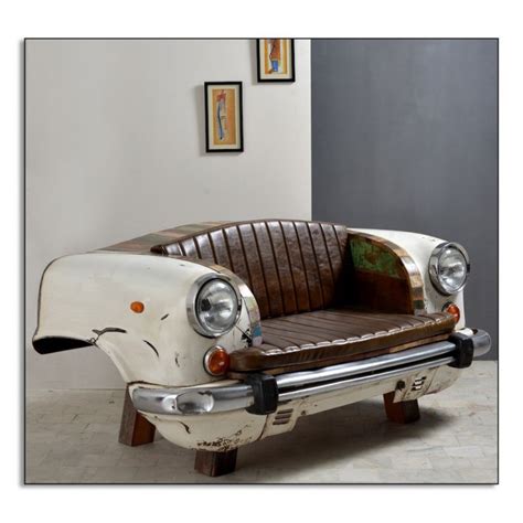 Likewise, if you have a larger living space, a small sofa will look disproportionate to the rest of the room. Classic Car Sofa Frame Couch