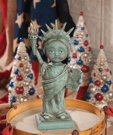 Little Miss Liberty Statue Of Liberty Figurine By Debra Schoch