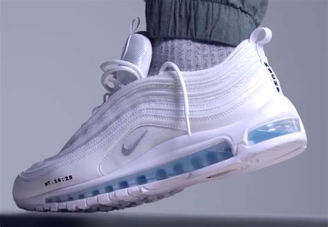 Walk on holy water with the biblical mschf x inri air max 97 custom: nike air max 97 with water