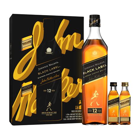 Johnnie Walker Black Label T Pack The Whisky Shop