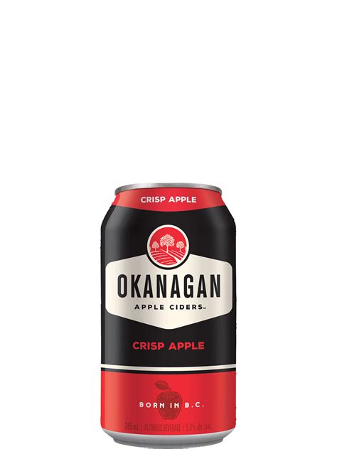 Okanagan Cider Crisp Apple 6 Pack Cans Newfoundland Labrador Liquor