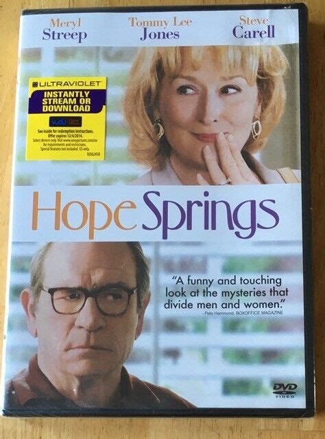 Hope Springs With Meryl Streep Tommy Lee Jones DVD New Unopened EBay